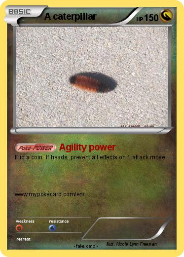 Pokemon A caterpillar