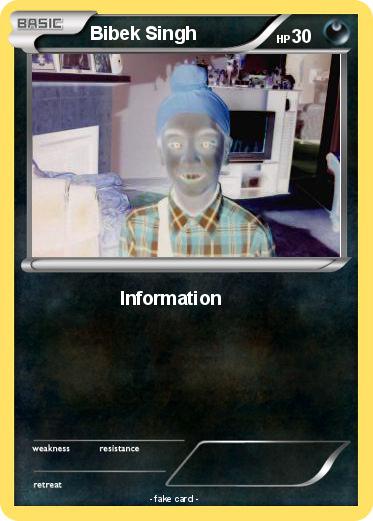 Pokemon Bibek Singh