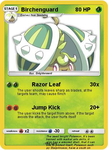 Pokemon Birchenguard