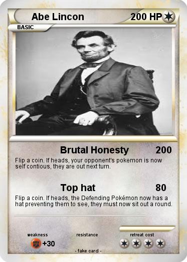 Pokemon Abe Lincon