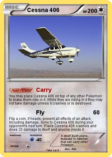 Pokemon Cessna 406