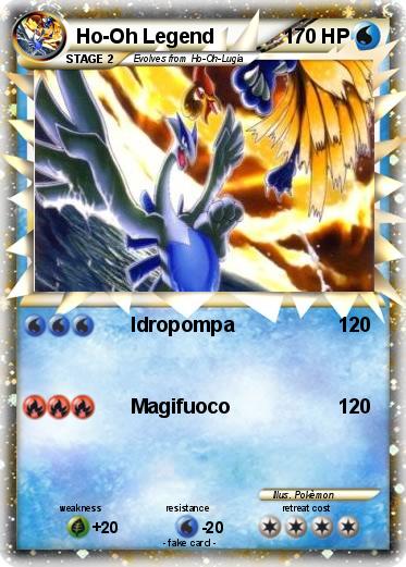 Pokemon Ho-Oh Legend