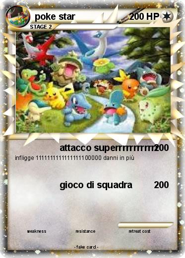 Pokemon poke star