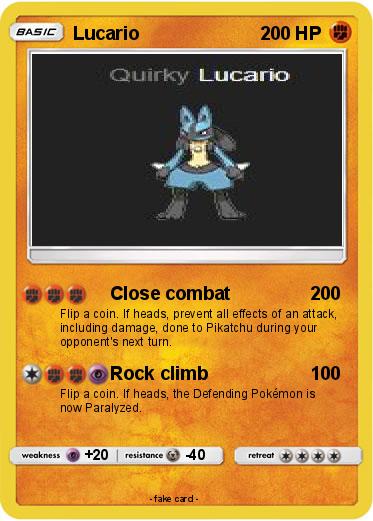 Pokemon Lucario