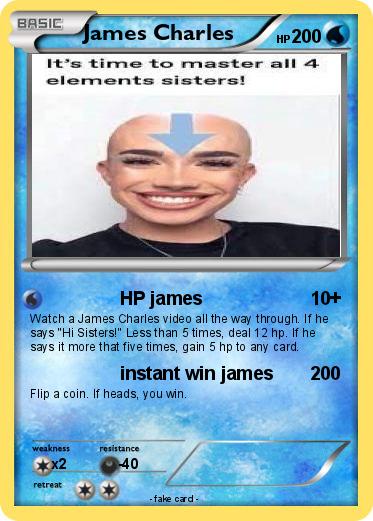 Pokemon James Charles
