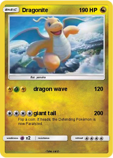 Pokemon Dragonite