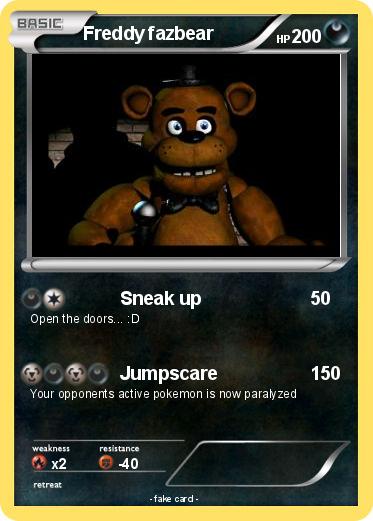 Pokemon Freddy fazbear