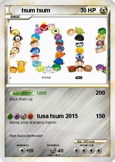 Pokemon tsum tsum