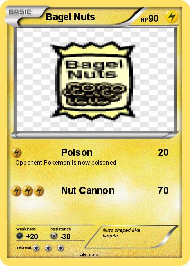 Pokemon Bagel Nuts