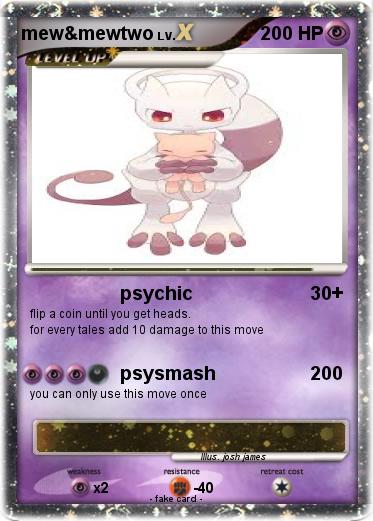 Pokemon mew&mewtwo
