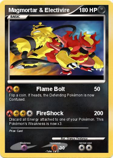 Pokemon Magmortar & Electivire