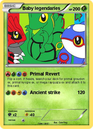 Pokemon Baby legendaries