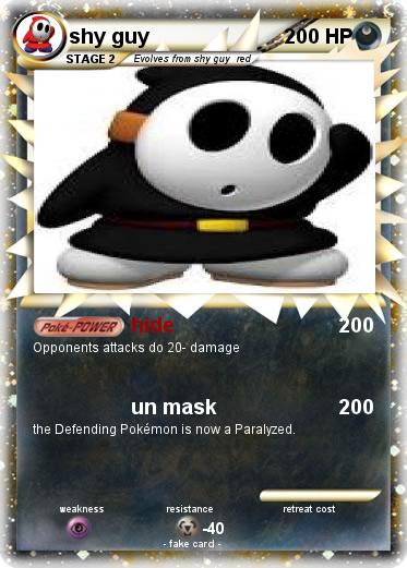 Pokemon shy guy