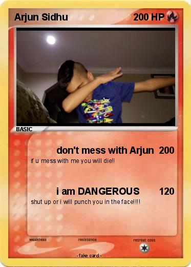 Pokemon Arjun Sidhu