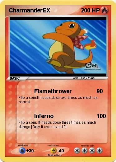 Pokemon CharmanderEX