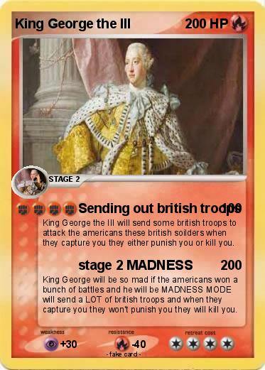 Pokemon King George the III