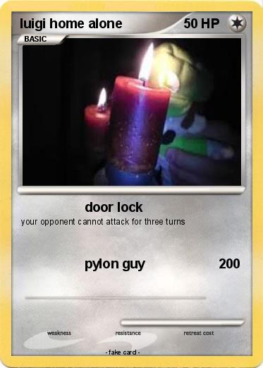 Pokemon luigi home alone
