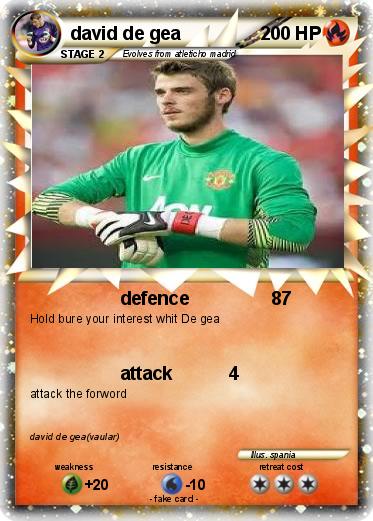 Pokemon david de gea