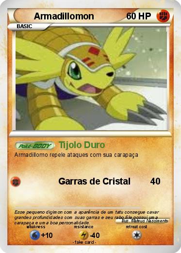 Pokemon Armadillomon