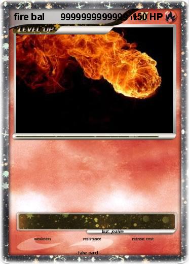 Pokemon fire bal      9999999999999