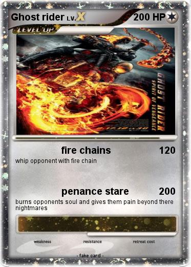 Pokemon Ghost rider