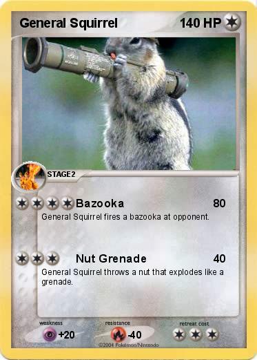 Pokemon General Squirrel