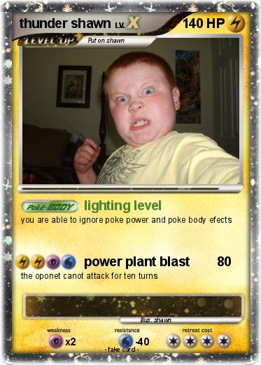 Pokemon thunder shawn
