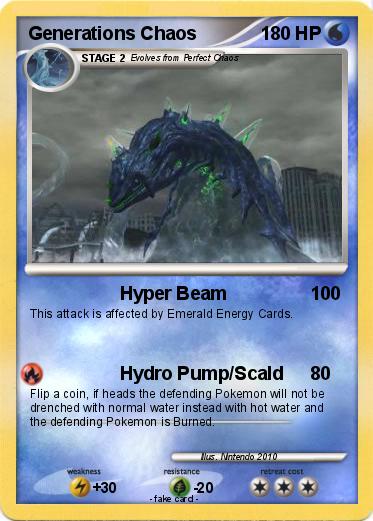 Pokemon Generations Chaos