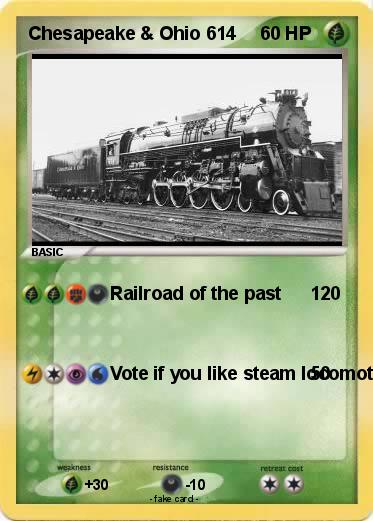 Pokemon Chesapeake & Ohio 614