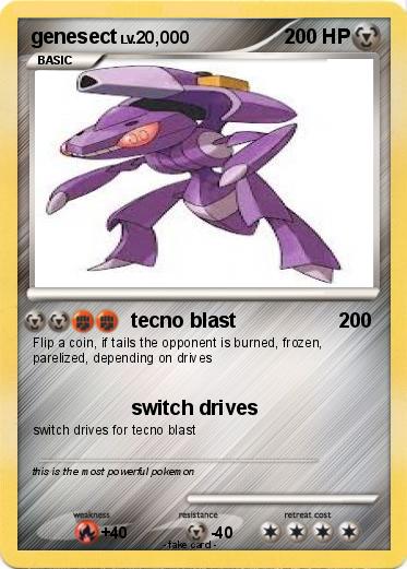 Pokemon genesect
