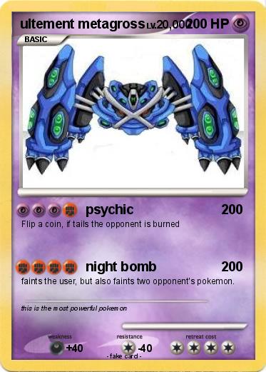 Pokemon ultement metagross