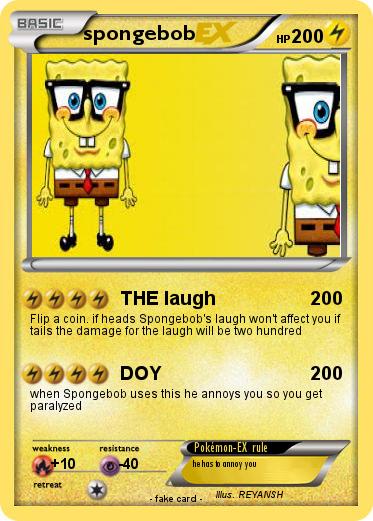 Pokemon spongebob