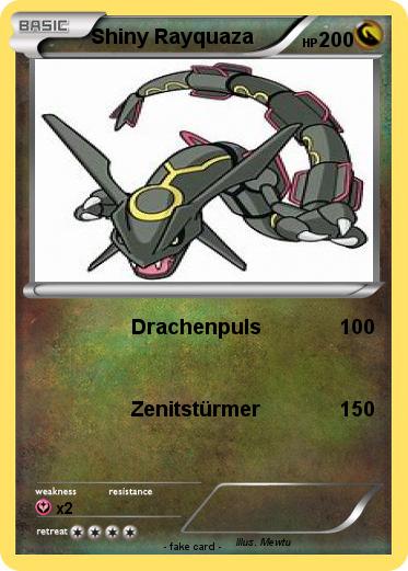 Pokemon Shiny Rayquaza