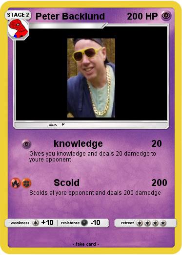 Pokemon Peter Backlund
