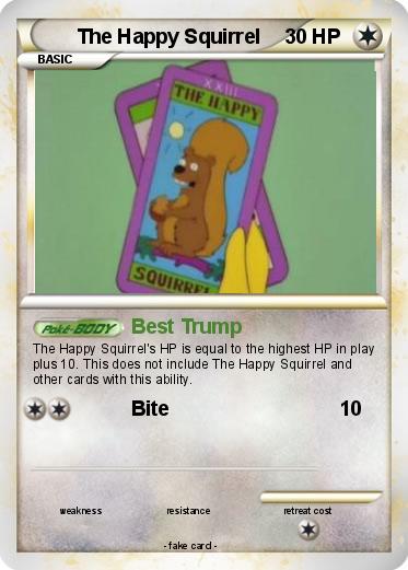 Pokemon The Happy Squirrel