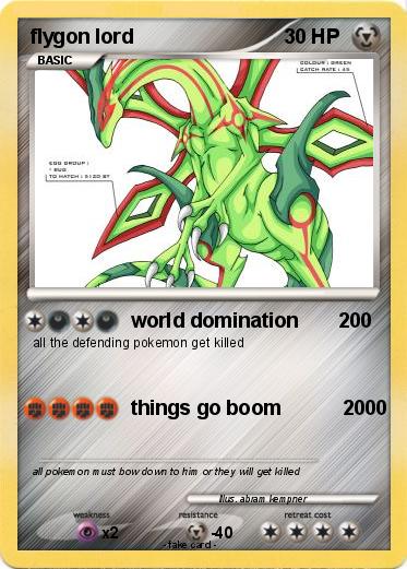 Pokemon flygon lord