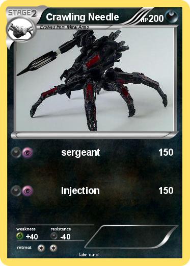 Pokemon Crawling Needle