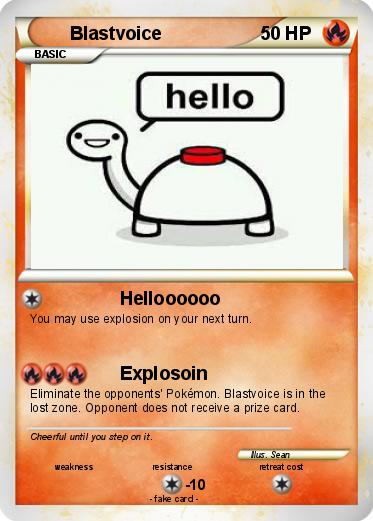 Pokemon Blastvoice