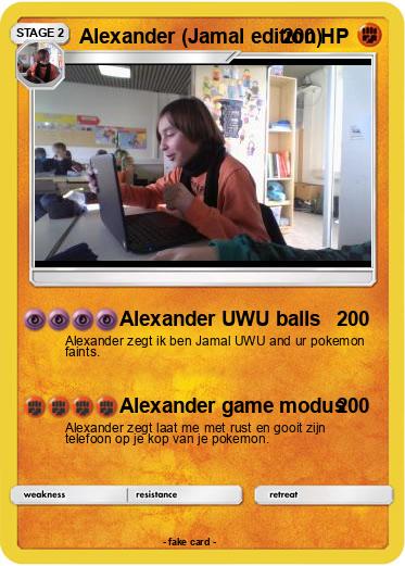 Pokemon Alexander (Jamal edition)