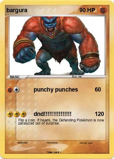 Pokemon bargura