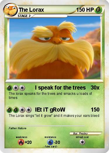 Pokemon The Lorax