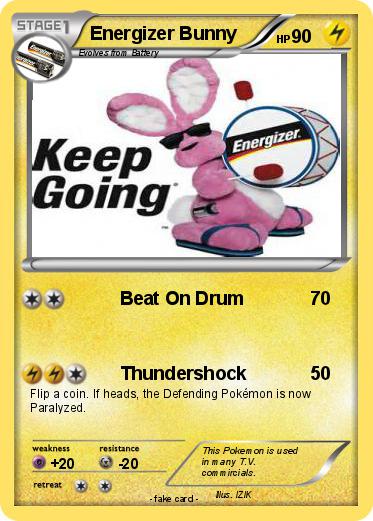 Pokemon Energizer Bunny