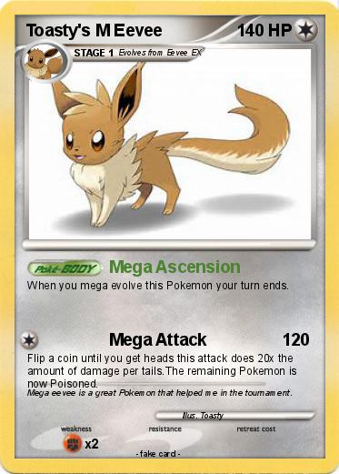 Pokemon Toasty's M Eevee