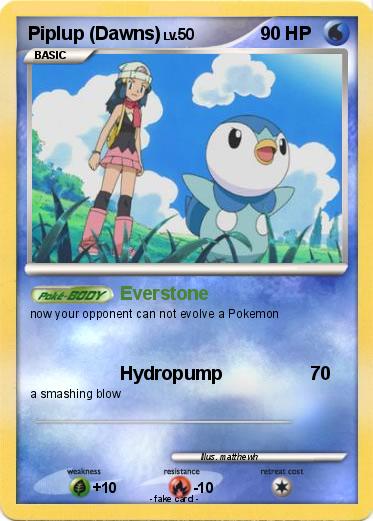 Pokemon Piplup (Dawns)