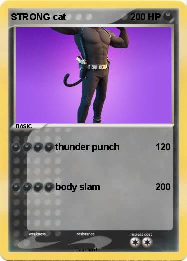 Pokemon STRONG cat