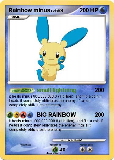 Pokemon Rainbow minus