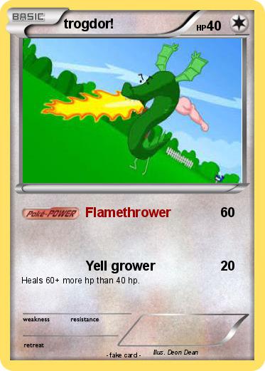 Pokemon trogdor!