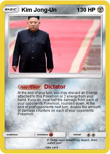 Pokemon Kim Jong-Un