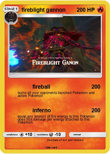 Pokemon fireblight gannon