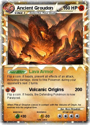 Pokemon Ancient Groudon